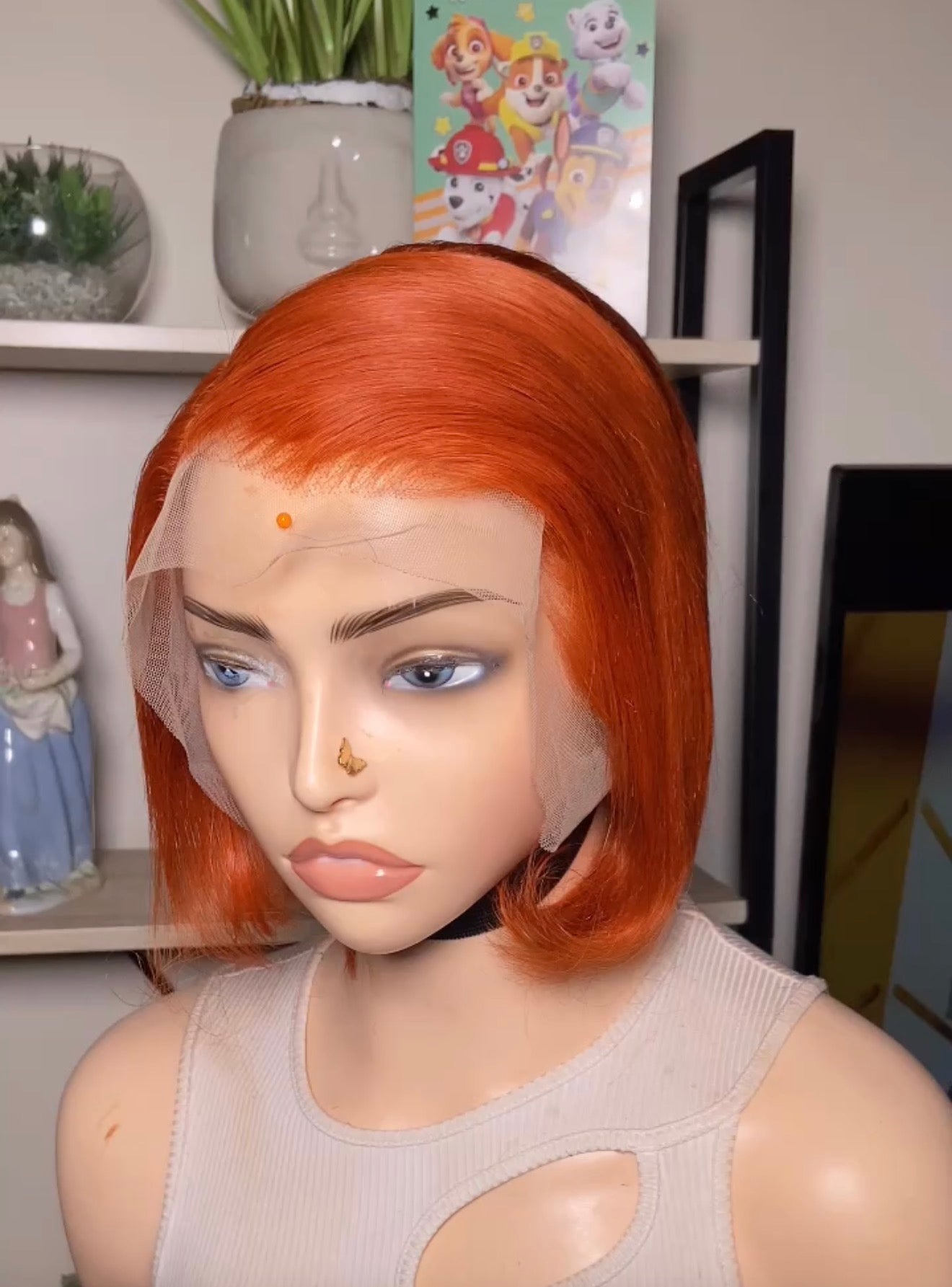 Ginger Colour 13*4 Tiwa wig