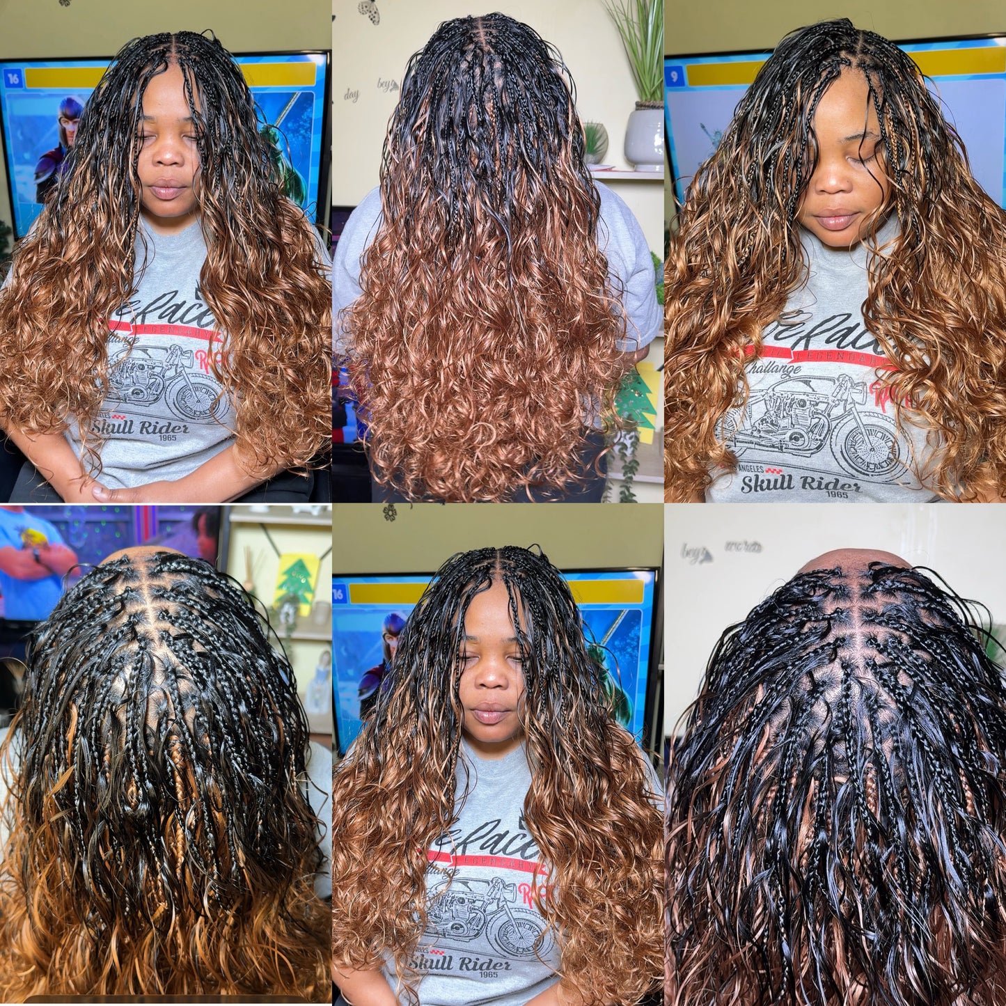 FRENCH CURLS BRAID EXTENSION