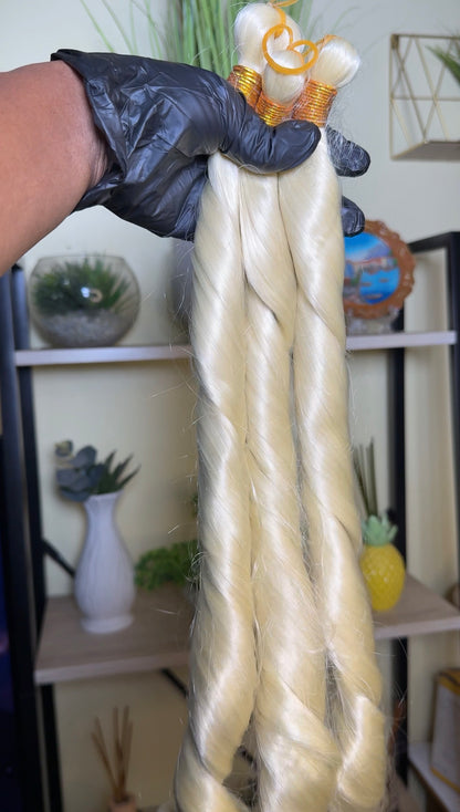 613 French Curls braids.