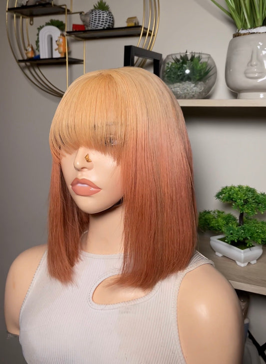 10inc FRINGE BOB WIG