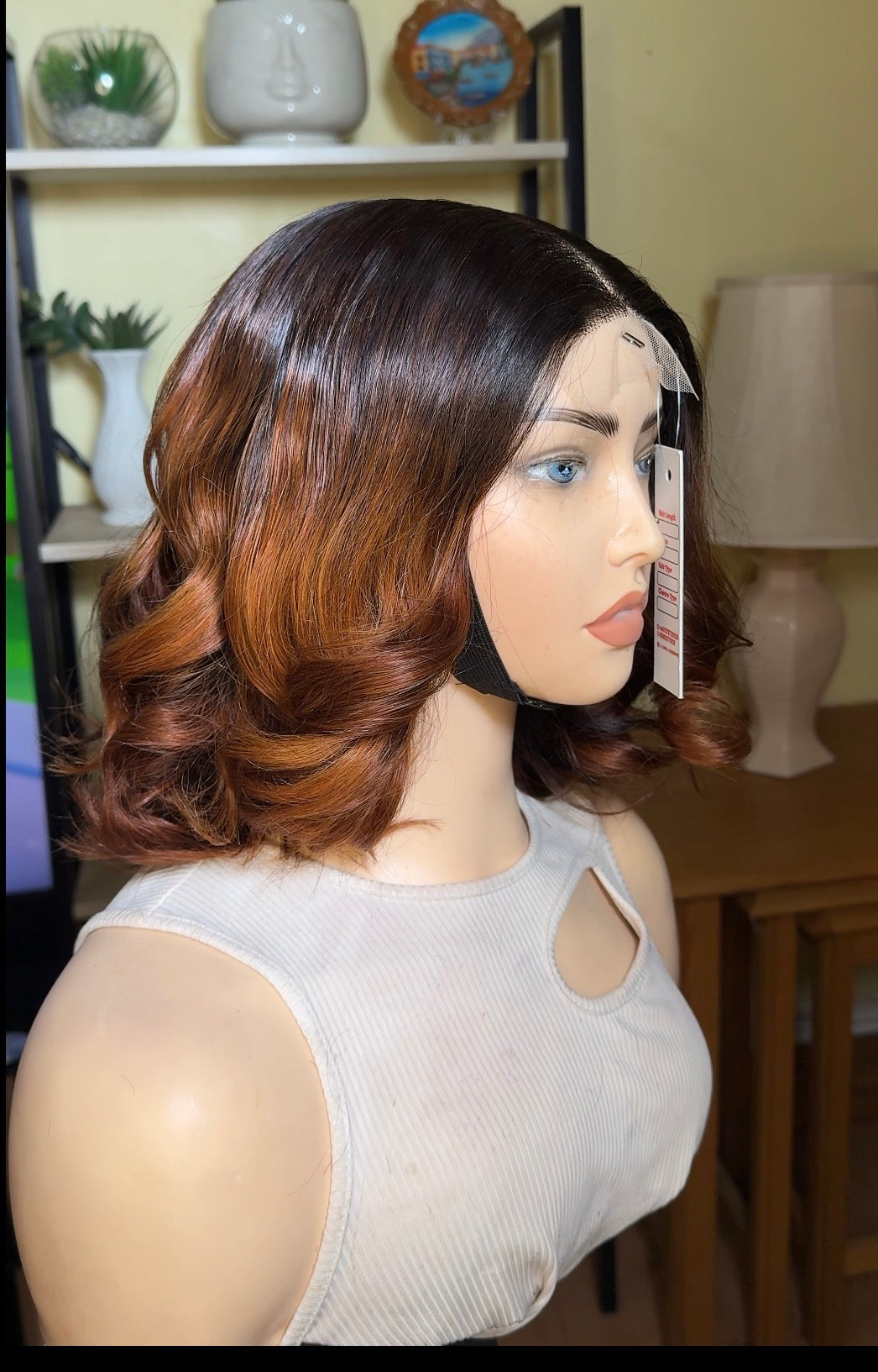 10inc Ombre Wavy Bounce