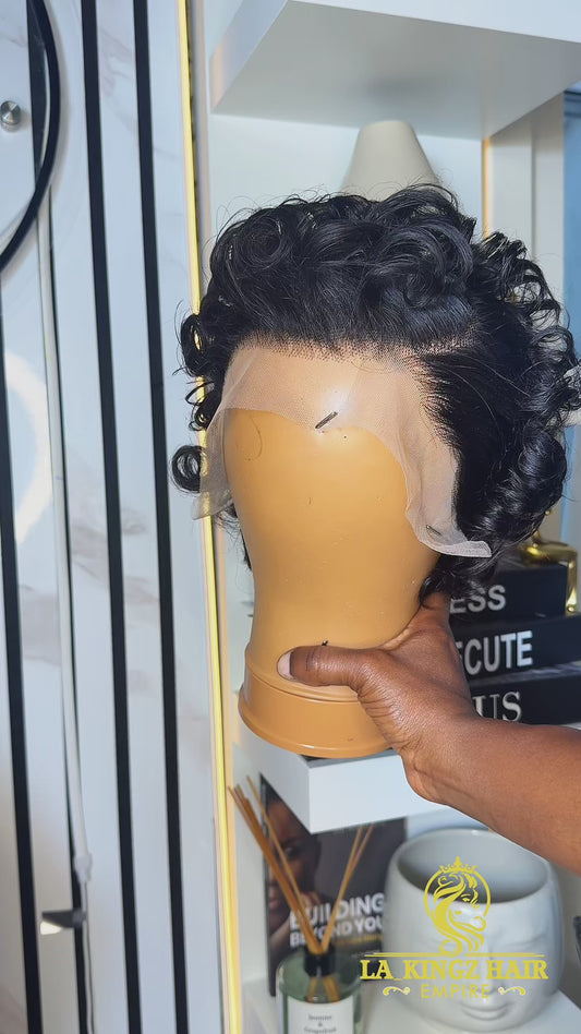 13x4 Frontal Sassy pixie wig